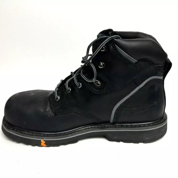 Timberland Pro Mens 6” Pit Boss Work Boots Steel Toe Black Size 13 M main image 4